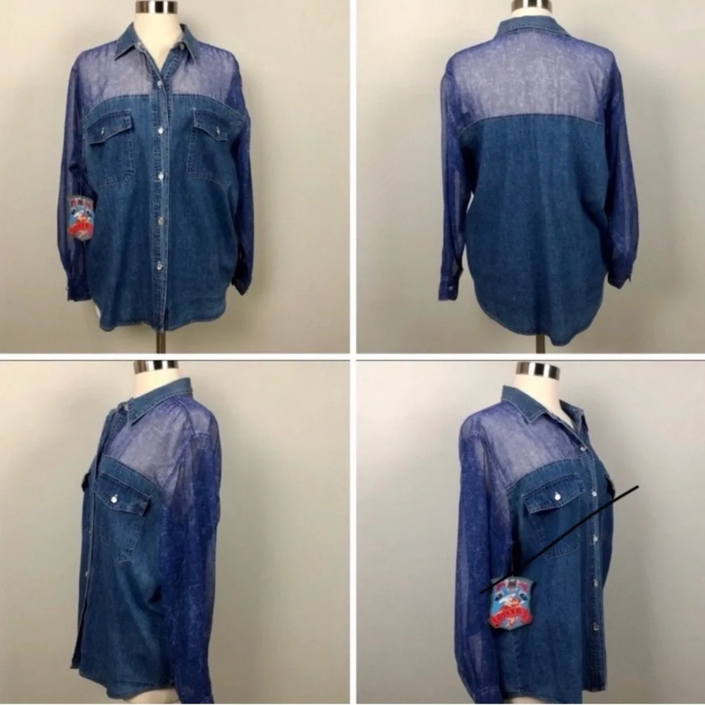 Vintage R. Rodeo Western Top - Picture 4 of 5